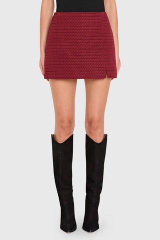 Amanda Uprichard - Dale Tweed Mini Skort