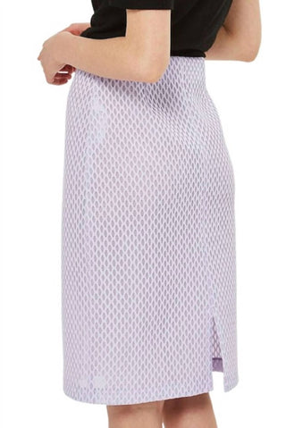 Topshop - Airtex Mesh Pencil Front Zip Skirt