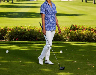 Katherine Way - Bayside Short Sleeve Polo Top