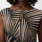 Joseph Ribkoff - Tropical Print High Low Sleeveless Dress