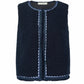 Aspiga - Trim Detail Eco Fleece Gilet