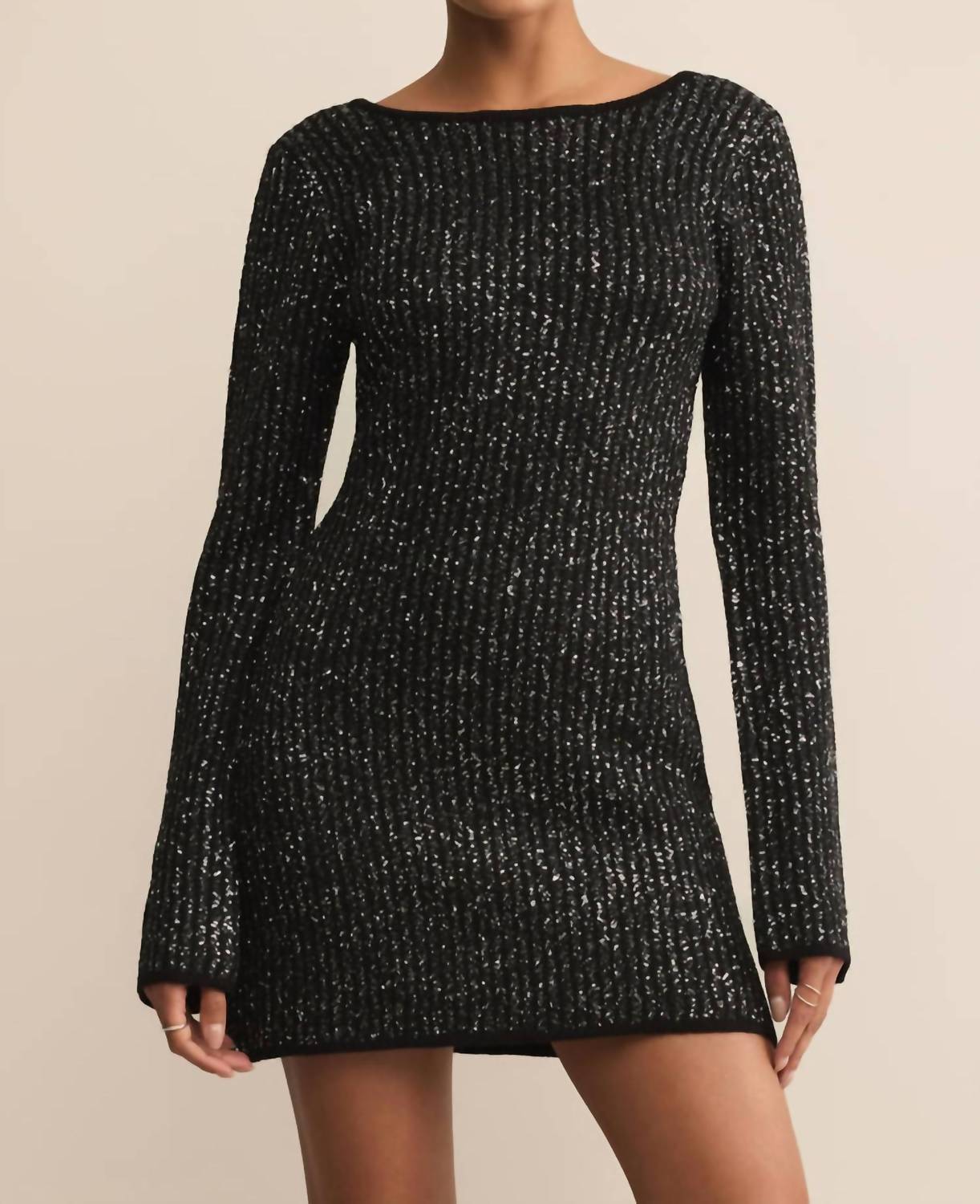 Z Supply - Women's La Marca Sequin Mini Dress