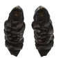 Balmain - Women's Ava Braided Block-heel Platform Pumps