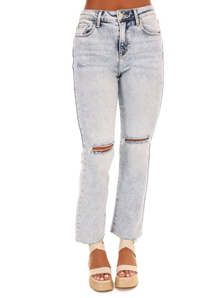 Risen - Raised Like That High Rise Ankle Jeans