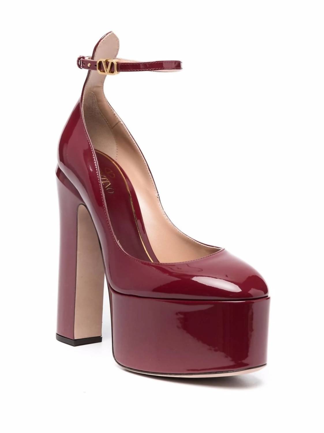 Valentino - Women's Tan-go Leather Heels