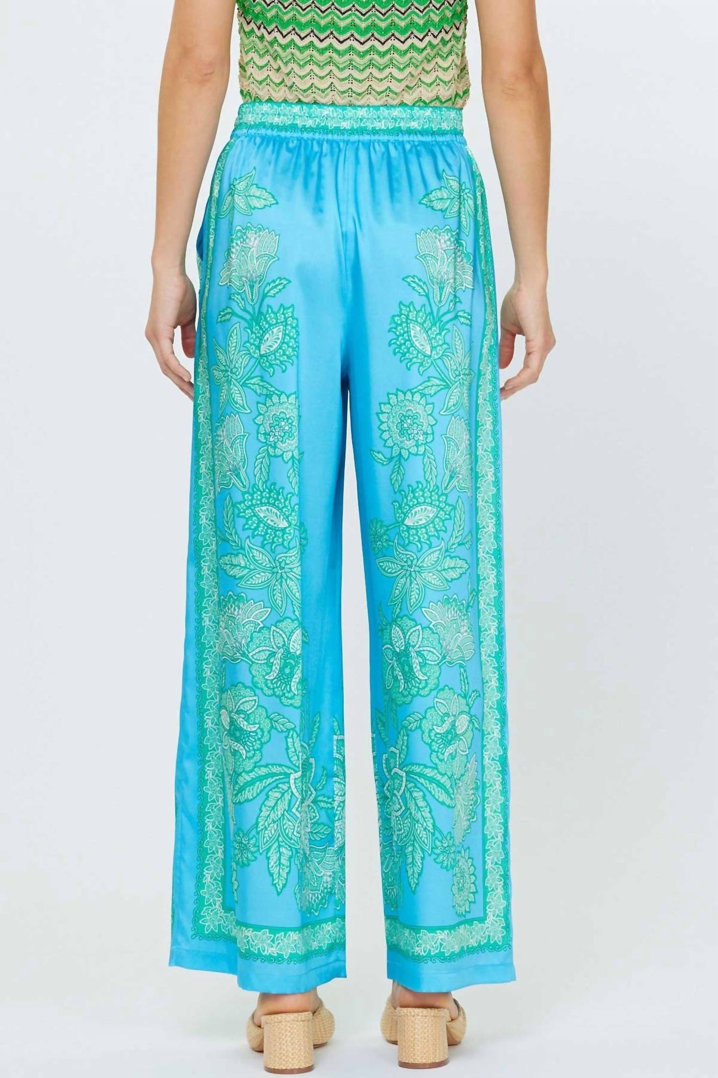 Current Air - Aylani Pailsey Wide Leg Pants