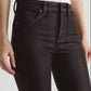 Ag Jeans - Mari Leatherette Super Straight Leg Jeans