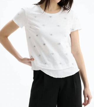 Chrldr - LOVING EYES AVA MOCK LAYER T-SHIRT