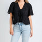 Nation Ltd - Women's Rosalyn Tie Front Top