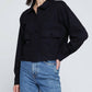 Stateside - Ponte Cropped Jacket