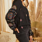 Andree By Unit - Embroidered Square Neck Top