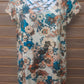 Entro - Women's Floral Cage Front Tunic