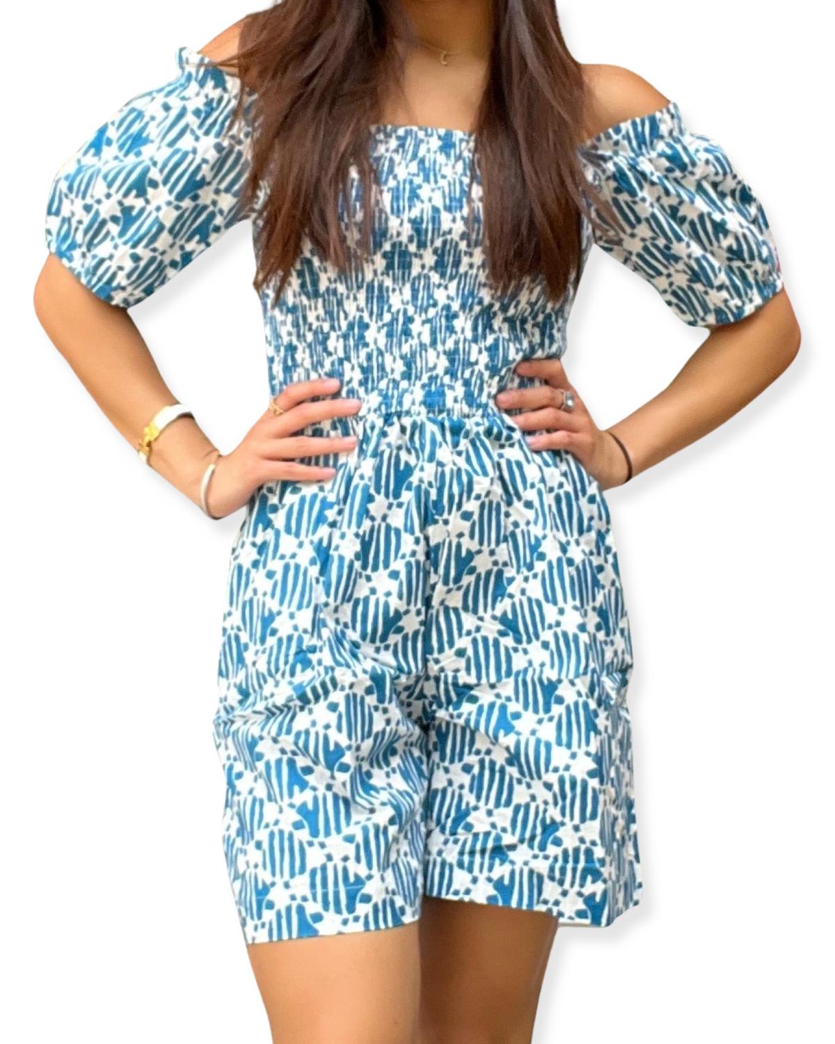 Compania Fantastica - Women's Print Romper