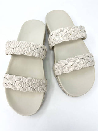 Coco Indigo - Women's Montezuma Braided Slide Sandal