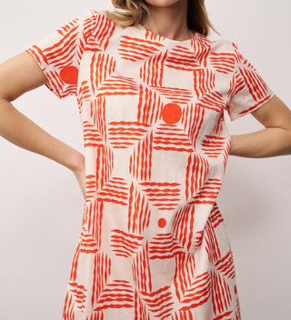 0039 Italy - Holiday Short Sleeve Dress