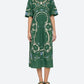 Sea - Vesna Embroidery Short Sleeve Dress