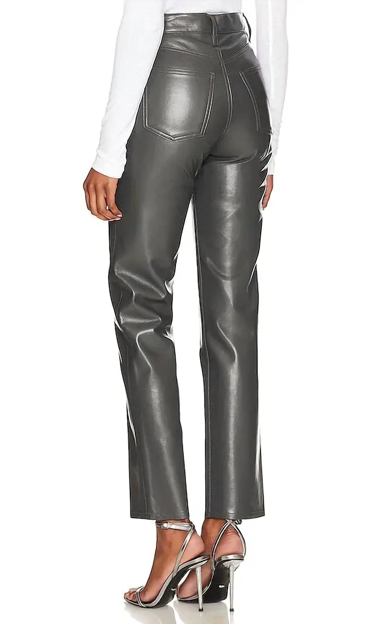 Agolde - Recycled Leather 90's Jean