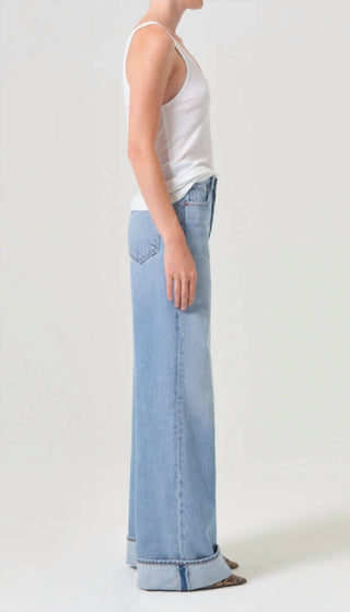 Agolde - Dame High Rise Wide Leg Jeans
