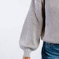Able - Sarah Billow Sleeve Sweater