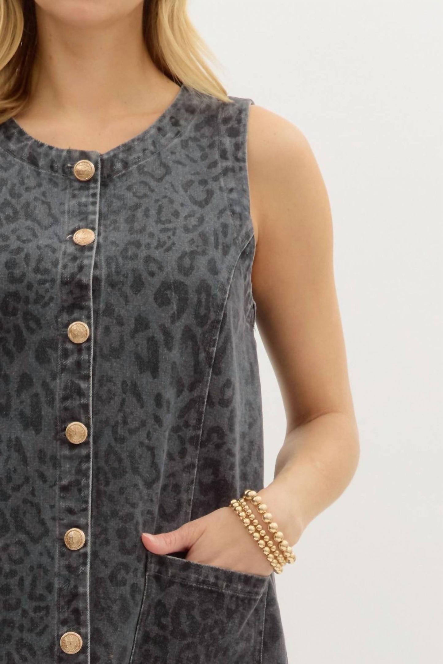 Entro - Wild Side Denim Dress