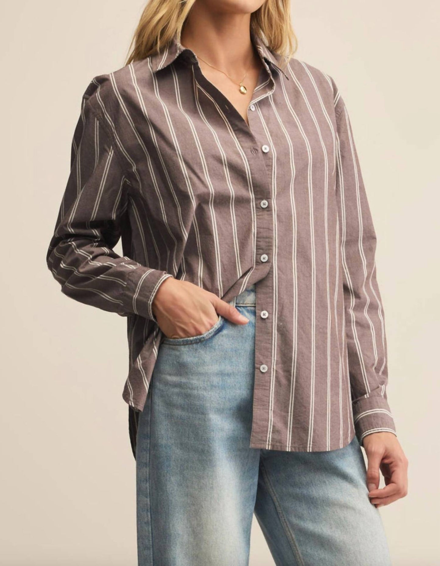Z Supply - Seaport Poplin Button Up Shirt