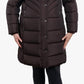 London Fog - Plus Size Zip-front Hooded Heavy Weight Puffer Jacket