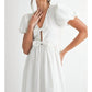 Endless Blu. - Women's Bow Midi Dress