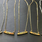 Jessica Elliot - Women's Enamel Small Surfboard Necklace - Paz
