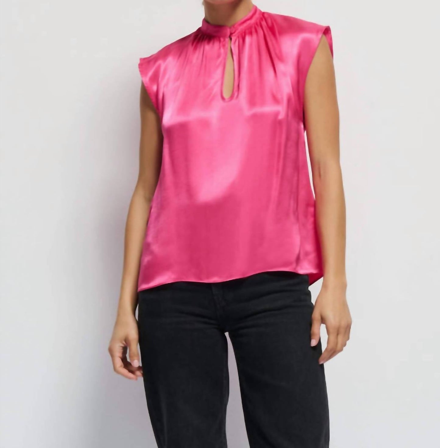 Nation Ltd - Jeanne Buttoned Collar Top