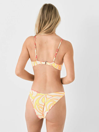 Maaji - Abstract Garden Twisted Classic Bikini Top