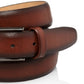 Men's Park Ave Leather Belt Brown Size 36
