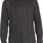 Cubavera Men's Solid Linen Shirt Gray Size X-Large