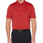 PGA Tour Men's Feeder Stripe Performance Golf Polo Shirt Red Size Small