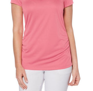 PGA Tour Women's Airflow Top Pink Size Small
