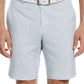 PGA Tour Men's Stretch Tonal Plaid Golf Shorts White Size 40