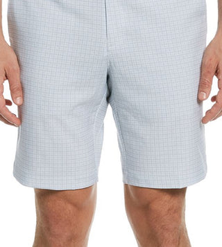 PGA Tour Men's Stretch Tonal Plaid Golf Shorts White Size 40