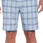 PGA Tour Men's Plaid Shorts Blue Size 36
