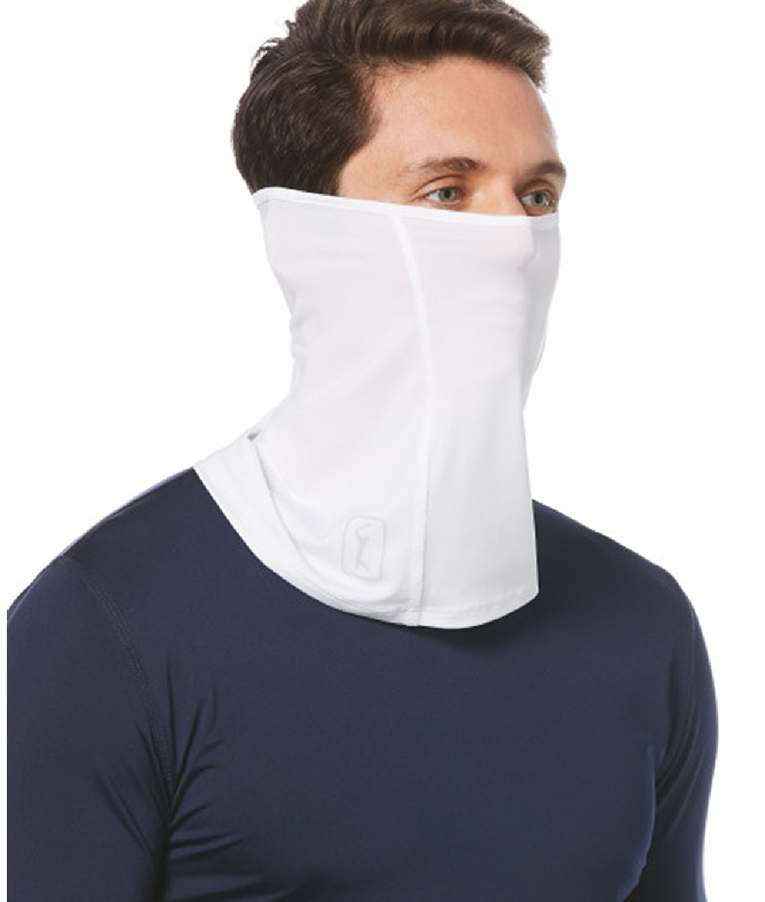 PGA Tour Men's Upf 50 Solar Block Gaiter White Size Small