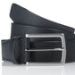 Perry Ellis Men's Leather Casual Belt Black Size 30