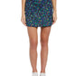 PGA Tour Women's Floral Print Golf Skort Blue Size XX-Large