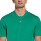 PGA Tour Men's Edge Collar Polo Shirt Green Size Small
