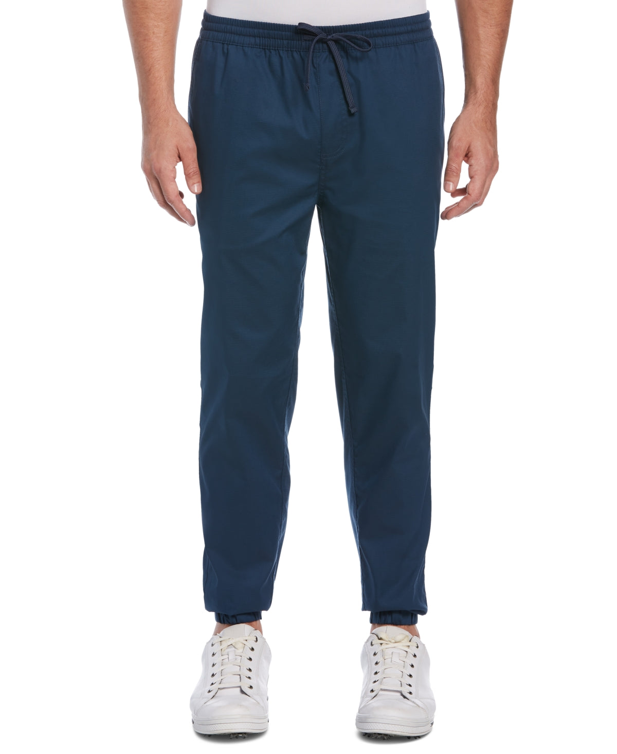 PGA Tour Men's Stretch Drawstring Golf Jogger Pants Blue Size Large