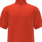 PGA Tour Men's Feeder Stripe Performance Golf Polo Shirt Red Size Small