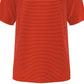 PGA Tour Men's Feeder Stripe Performance Golf Polo Shirt Red Size Small