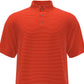PGA Tour Men's Feeder Stripe Performance Golf Polo Shirt Red Size Medium