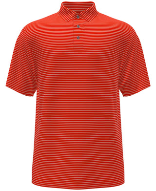 PGA Tour Men's Feeder Stripe Performance Golf Polo Shirt Red Size XX-Large