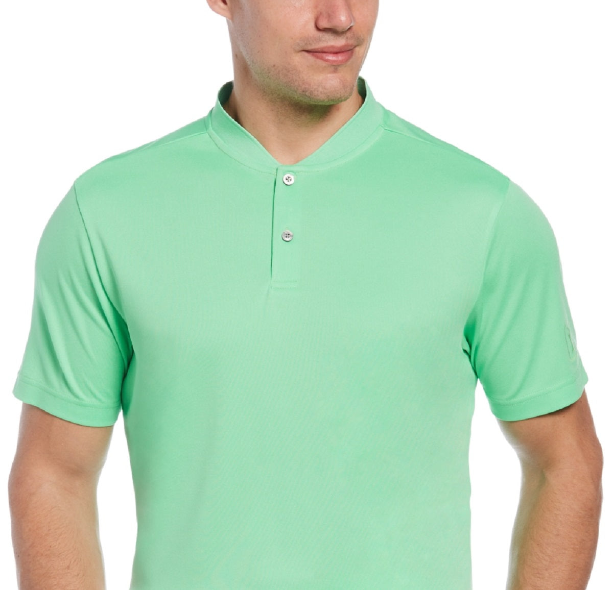 PGA Tour Men's Edge Collar Polo Shirt Green Size XX-Large