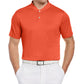 PGA Tour Men's Edge Collar Polo Shirt Orange Size Large