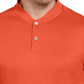 PGA Tour Men's Edge Collar Polo Shirt Orange Size Large