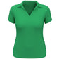 PGA Tour Women's Airflux Short Sleeved Golf Polo Shirt Green Size X-Small